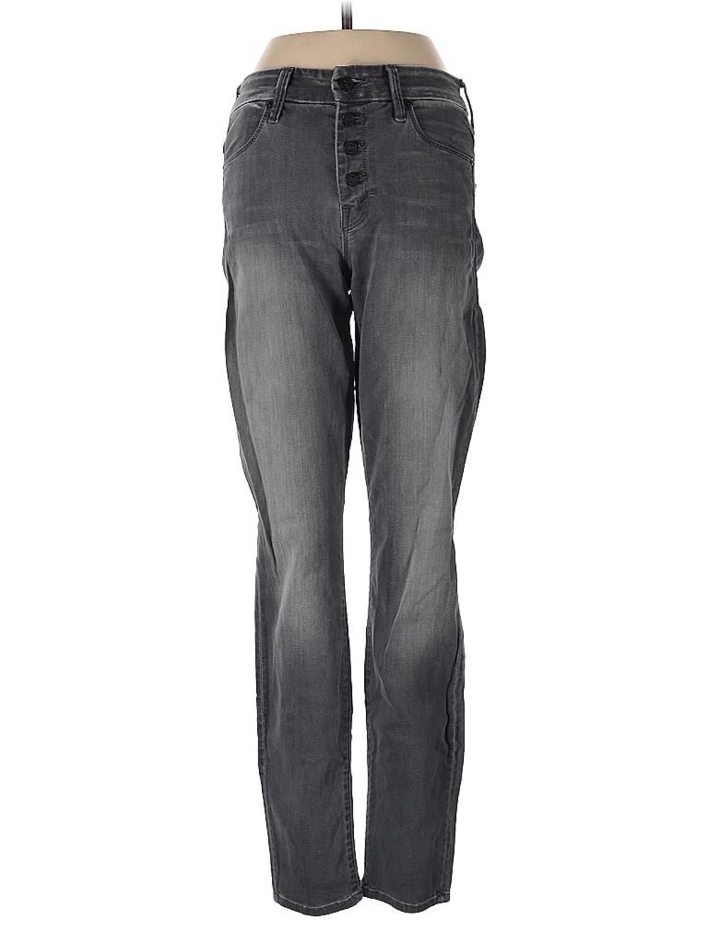 Mother The Pixie Jeans Women Size 25X28 Color Supermoon Gray Wash GOOD!!
